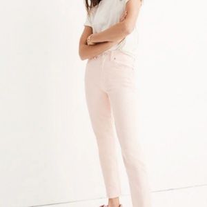 Madewell Garment-Dyed Straight-Leg Jeans